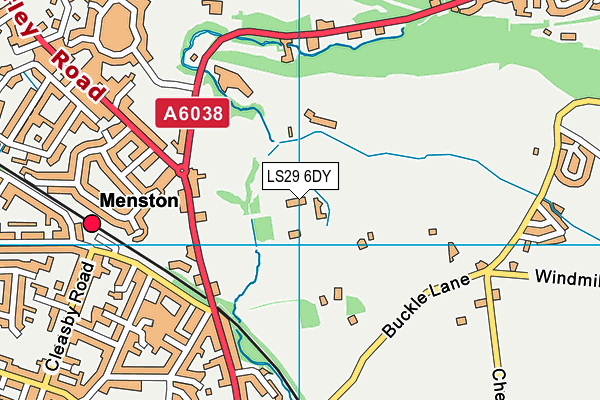 LS29 6DY map - OS VectorMap District (Ordnance Survey) LS29 6DY map - OS VectorMap District (Ordnance Survey)