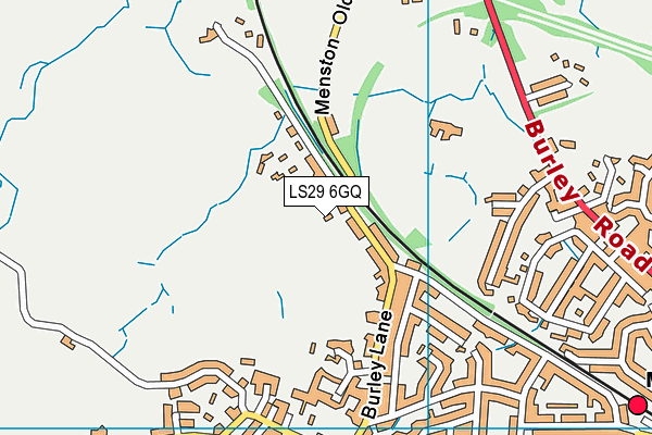 LS29 6GQ map - OS VectorMap District (Ordnance Survey) LS29 6GQ map - OS VectorMap District (Ordnance Survey)