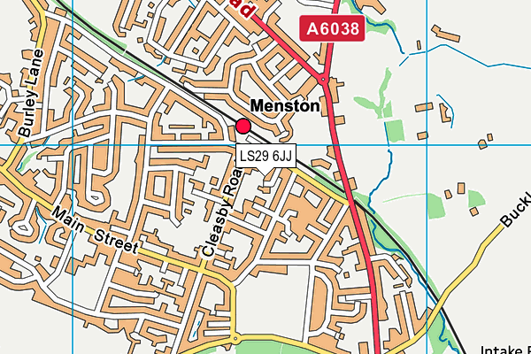 LS29 6JJ map - OS VectorMap District (Ordnance Survey) LS29 6JJ map - OS VectorMap District (Ordnance Survey)