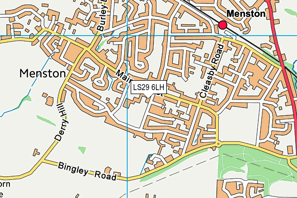 LS29 6LH map - OS VectorMap District (Ordnance Survey) LS29 6LH map - OS VectorMap District (Ordnance Survey)