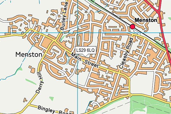 LS29 6LQ map - OS VectorMap District (Ordnance Survey) LS29 6LQ map - OS VectorMap District (Ordnance Survey)