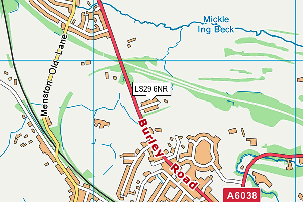 LS29 6NR map - OS VectorMap District (Ordnance Survey) LS29 6NR map - OS VectorMap District (Ordnance Survey)