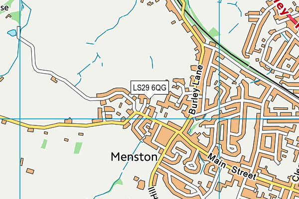 LS29 6QG map - OS VectorMap District (Ordnance Survey) LS29 6QG map - OS VectorMap District (Ordnance Survey)