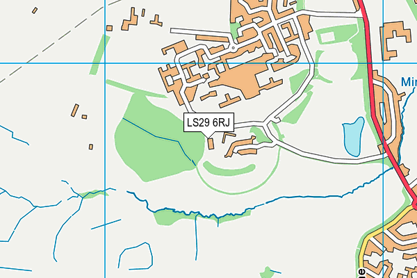 LS29 6RJ map - OS VectorMap District (Ordnance Survey) LS29 6RJ map - OS VectorMap District (Ordnance Survey)