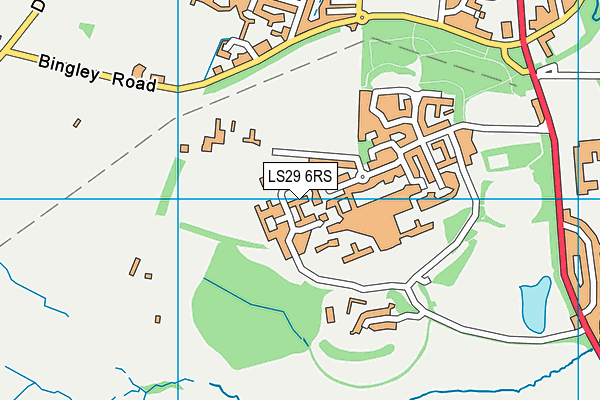 LS29 6RS map - OS VectorMap District (Ordnance Survey) LS29 6RS map - OS VectorMap District (Ordnance Survey)
