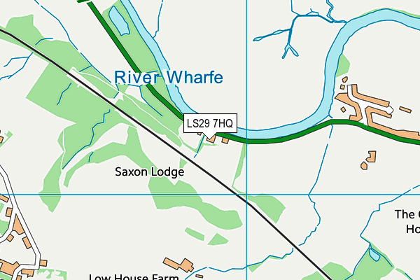 LS29 7HQ map - OS VectorMap District (Ordnance Survey)