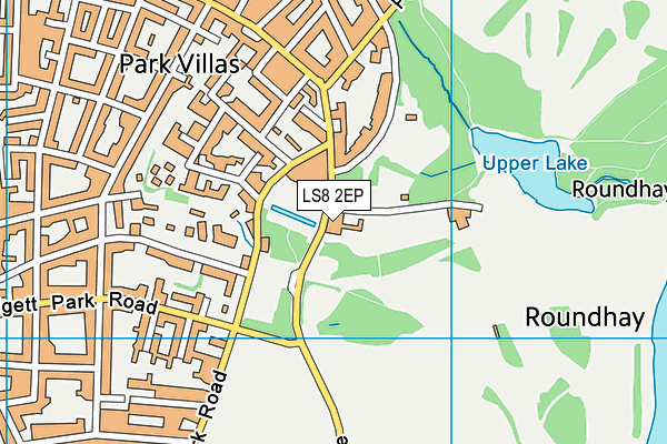 LS8 2EP map - OS VectorMap District (Ordnance Survey) LS8 2EP map - OS VectorMap District (Ordnance Survey)
