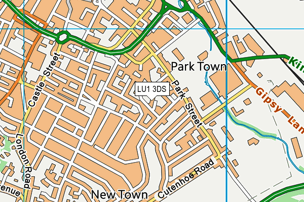 LU1 3DS map - OS VectorMap District (Ordnance Survey) LU1 3DS map - OS VectorMap District (Ordnance Survey)