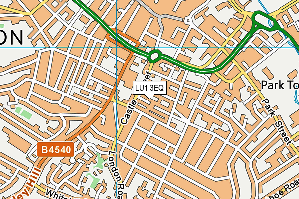 LU1 3EQ map - OS VectorMap District (Ordnance Survey) LU1 3EQ map - OS VectorMap District (Ordnance Survey)