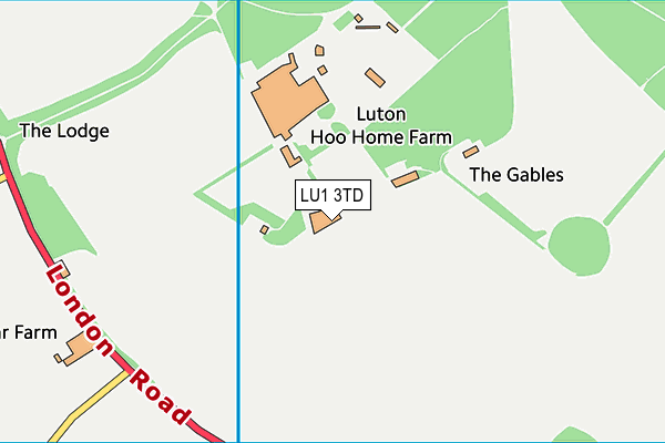 LU1 3TD map - OS VectorMap District (Ordnance Survey) LU1 3TD map - OS VectorMap District (Ordnance Survey)