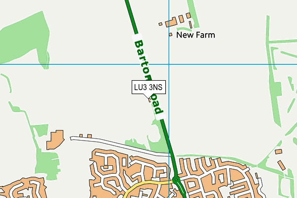 LU3 3NS map - OS VectorMap District (Ordnance Survey) LU3 3NS map - OS VectorMap District (Ordnance Survey)