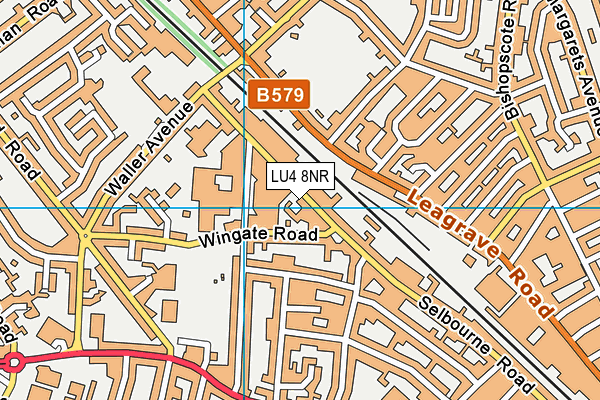 LU4 8NR map - OS VectorMap District (Ordnance Survey) LU4 8NR map - OS VectorMap District (Ordnance Survey)