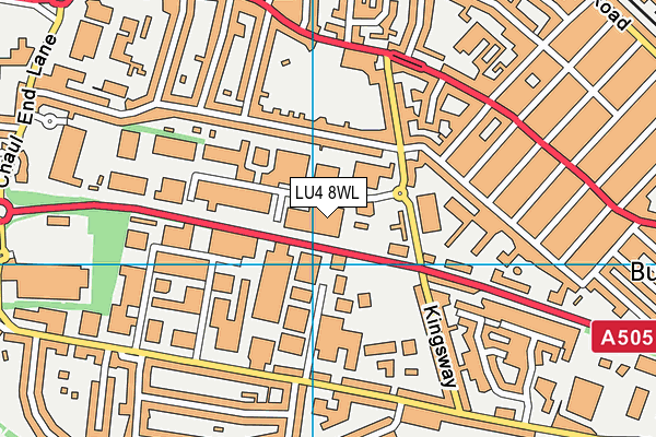 LU4 8WL map - OS VectorMap District (Ordnance Survey) LU4 8WL map - OS VectorMap District (Ordnance Survey)