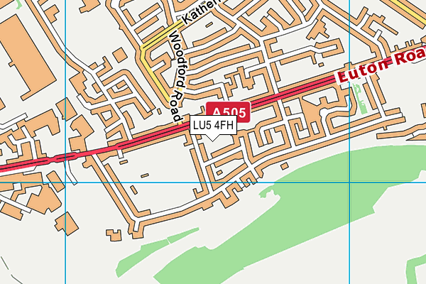 LU5 4FH map - OS VectorMap District (Ordnance Survey) LU5 4FH map - OS VectorMap District (Ordnance Survey)