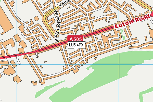 LU5 4PX map - OS VectorMap District (Ordnance Survey) LU5 4PX map - OS VectorMap District (Ordnance Survey)