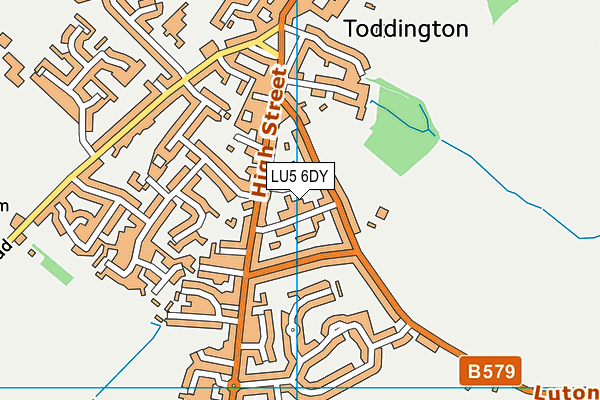 LU5 6DY map - OS VectorMap District (Ordnance Survey) LU5 6DY map - OS VectorMap District (Ordnance Survey)