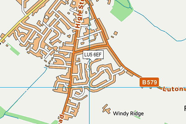 LU5 6EF map - OS VectorMap District (Ordnance Survey) LU5 6EF map - OS VectorMap District (Ordnance Survey)