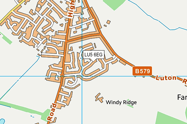 LU5 6EG map - OS VectorMap District (Ordnance Survey) LU5 6EG map - OS VectorMap District (Ordnance Survey)