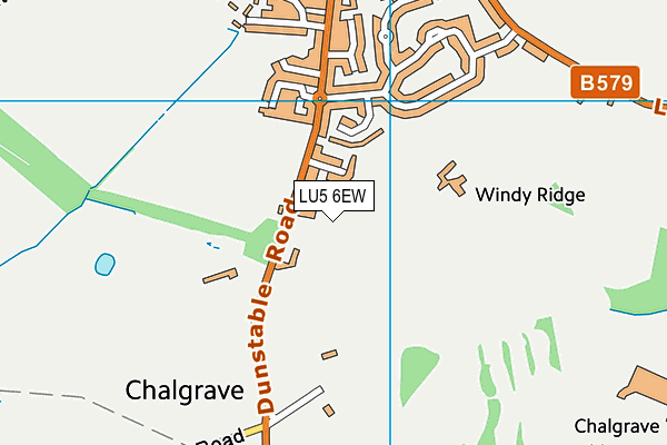 LU5 6EW map - OS VectorMap District (Ordnance Survey) LU5 6EW map - OS VectorMap District (Ordnance Survey)