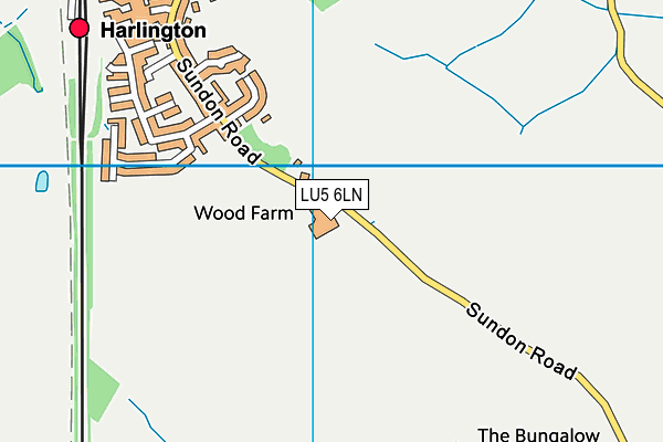 LU5 6LN map - OS VectorMap District (Ordnance Survey) LU5 6LN map - OS VectorMap District (Ordnance Survey)