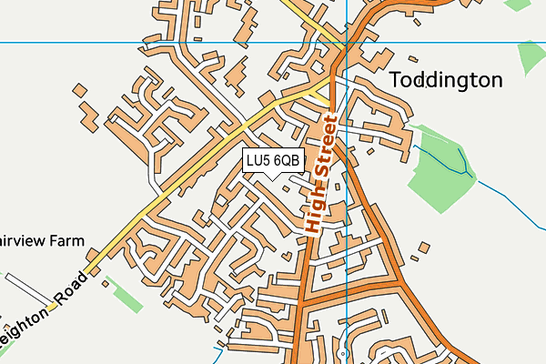LU5 6QB map - OS VectorMap District (Ordnance Survey) LU5 6QB map - OS VectorMap District (Ordnance Survey)