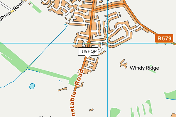 LU5 6QP map - OS VectorMap District (Ordnance Survey) LU5 6QP map - OS VectorMap District (Ordnance Survey)