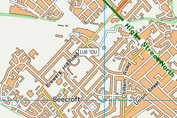 LU6 1DU map - OS VectorMap District (Ordnance Survey) LU6 1DU map - OS VectorMap District (Ordnance Survey)