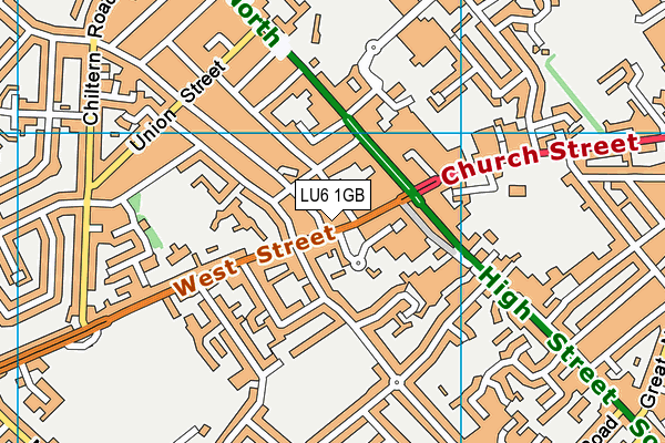LU6 1GB map - OS VectorMap District (Ordnance Survey) LU6 1GB map - OS VectorMap District (Ordnance Survey)