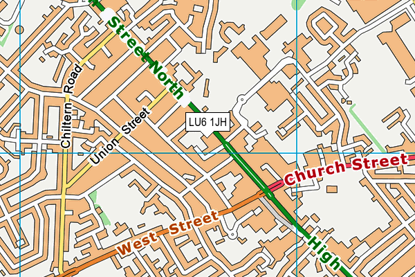 LU6 1JH map - OS VectorMap District (Ordnance Survey) LU6 1JH map - OS VectorMap District (Ordnance Survey)
