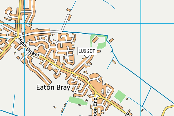 LU6 2DT map - OS VectorMap District (Ordnance Survey) LU6 2DT map - OS VectorMap District (Ordnance Survey)