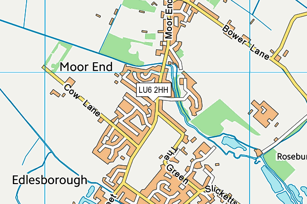 LU6 2HH map - OS VectorMap District (Ordnance Survey) LU6 2HH map - OS VectorMap District (Ordnance Survey)