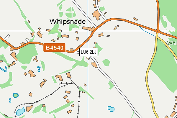 LU6 2LJ map - OS VectorMap District (Ordnance Survey) LU6 2LJ map - OS VectorMap District (Ordnance Survey)