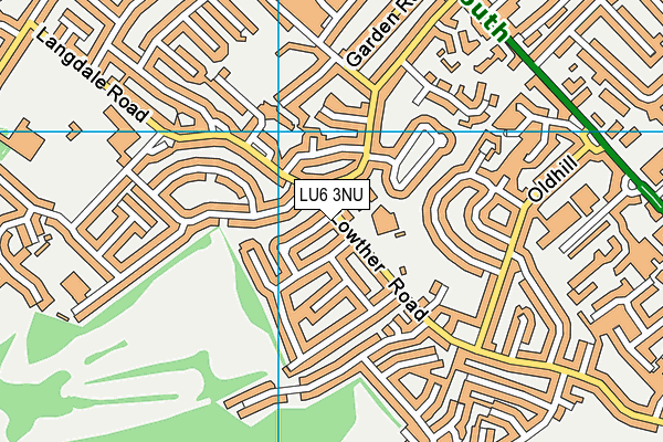 LU6 3NU map - OS VectorMap District (Ordnance Survey) LU6 3NU map - OS VectorMap District (Ordnance Survey)
