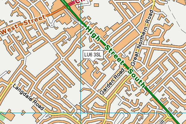 LU6 3SL map - OS VectorMap District (Ordnance Survey) LU6 3SL map - OS VectorMap District (Ordnance Survey)
