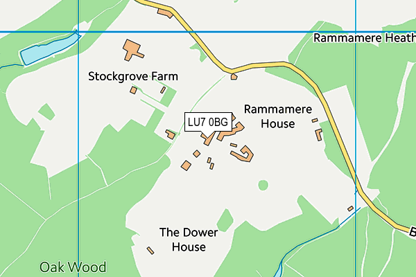 LU7 0BG map - OS VectorMap District (Ordnance Survey) LU7 0BG map - OS VectorMap District (Ordnance Survey)