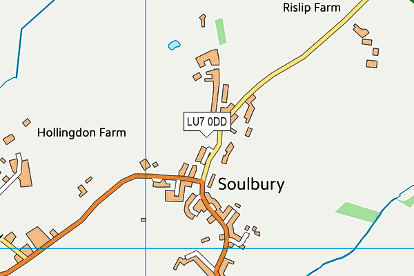 LU7 0DD map - OS VectorMap District (Ordnance Survey) LU7 0DD map - OS VectorMap District (Ordnance Survey)