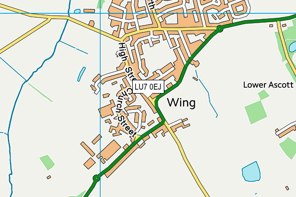 LU7 0EJ map - OS VectorMap District (Ordnance Survey) LU7 0EJ map - OS VectorMap District (Ordnance Survey)