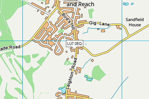LU7 0EQ map - OS VectorMap District (Ordnance Survey) LU7 0EQ map - OS VectorMap District (Ordnance Survey)