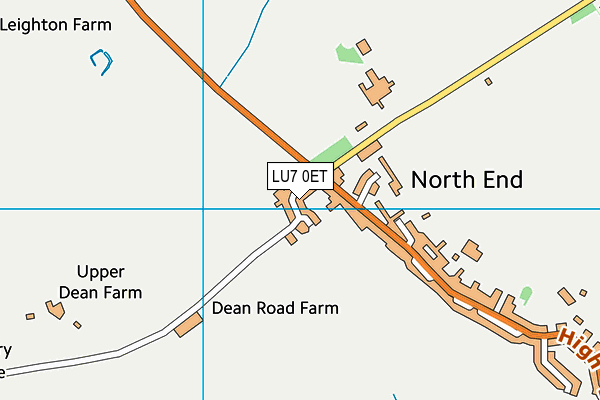 LU7 0ET map - OS VectorMap District (Ordnance Survey) LU7 0ET map - OS VectorMap District (Ordnance Survey)