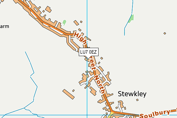 LU7 0EZ map - OS VectorMap District (Ordnance Survey) LU7 0EZ map - OS VectorMap District (Ordnance Survey)