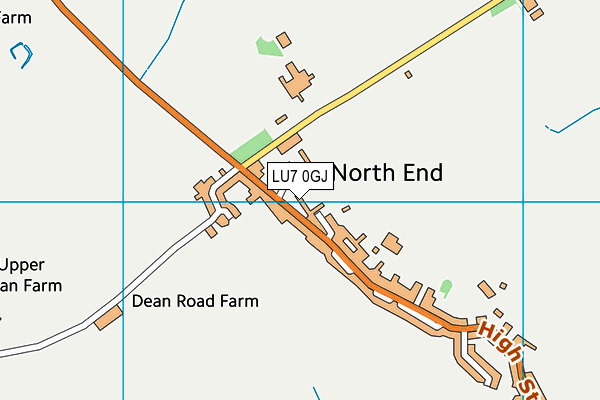 LU7 0GJ map - OS VectorMap District (Ordnance Survey) LU7 0GJ map - OS VectorMap District (Ordnance Survey)