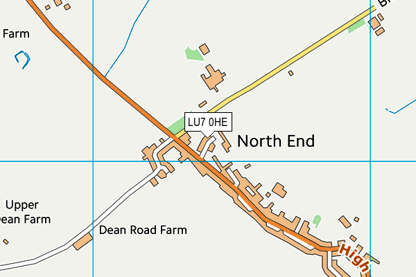 LU7 0HE map - OS VectorMap District (Ordnance Survey) LU7 0HE map - OS VectorMap District (Ordnance Survey)