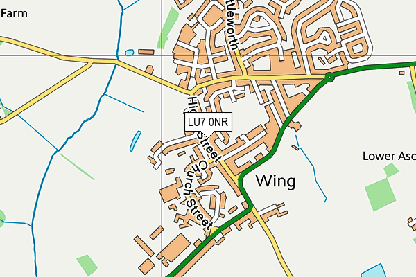 LU7 0NR map - OS VectorMap District (Ordnance Survey) LU7 0NR map - OS VectorMap District (Ordnance Survey)