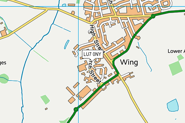 LU7 0NY map - OS VectorMap District (Ordnance Survey) LU7 0NY map - OS VectorMap District (Ordnance Survey)