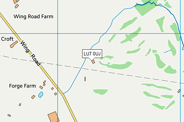 LU7 0UJ map - OS VectorMap District (Ordnance Survey) LU7 0UJ map - OS VectorMap District (Ordnance Survey)