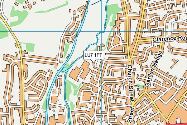 LU7 1FT map - OS VectorMap District (Ordnance Survey) LU7 1FT map - OS VectorMap District (Ordnance Survey)