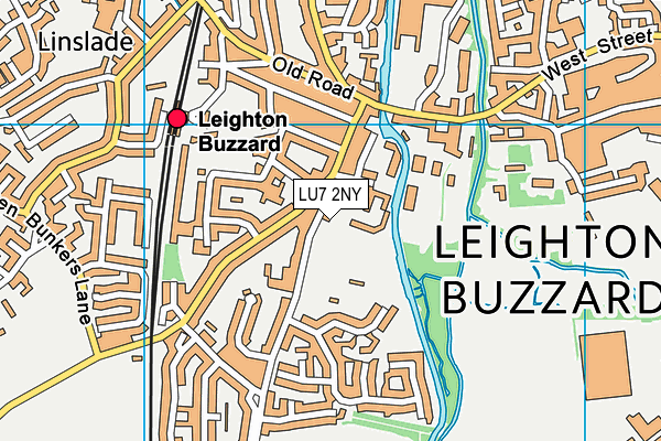 LU7 2NY map - OS VectorMap District (Ordnance Survey) LU7 2NY map - OS VectorMap District (Ordnance Survey)