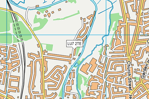 LU7 2TE map - OS VectorMap District (Ordnance Survey) LU7 2TE map - OS VectorMap District (Ordnance Survey)