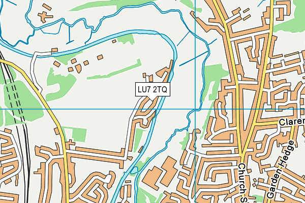 LU7 2TQ map - OS VectorMap District (Ordnance Survey) LU7 2TQ map - OS VectorMap District (Ordnance Survey)