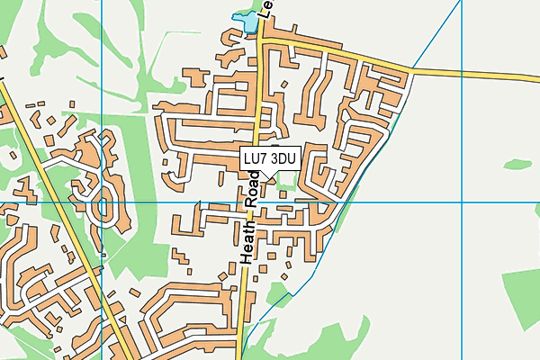 LU7 3DU map - OS VectorMap District (Ordnance Survey) LU7 3DU map - OS VectorMap District (Ordnance Survey)